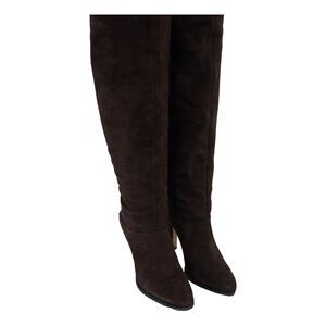 Vince Camuto Sorina Knee-High Slouch Boots Brownie 7.5M